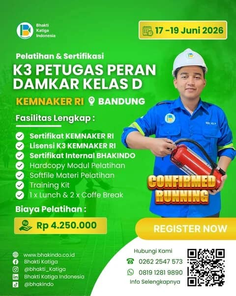Sertifikasi damkar kelas D