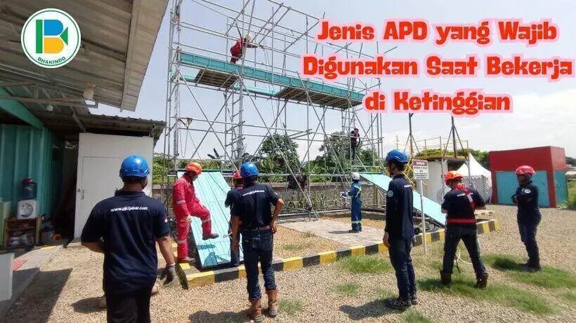 apd bekerja di ketinggian